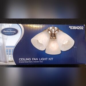 Harbor Breeze Ceiling Fan Light Kit (Open Box in new condition)